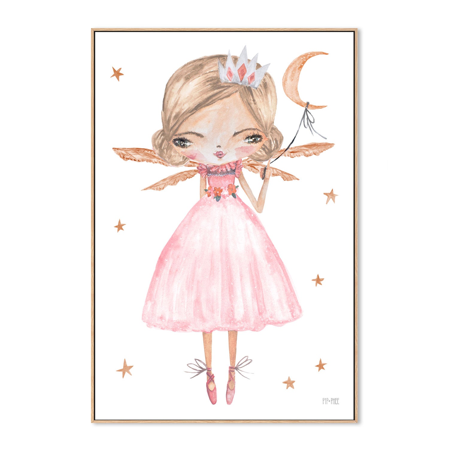 wall-art-print-canvas-poster-framed-Lunar Princess Balloon , By Pip and Phee-4