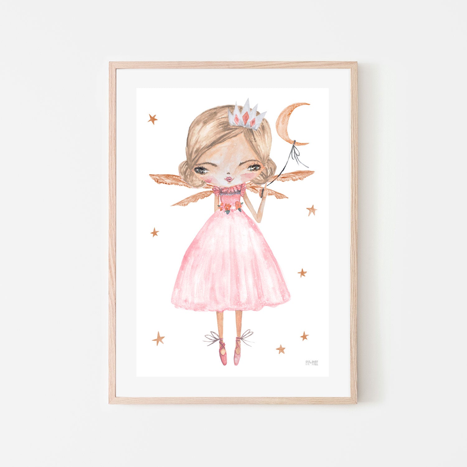 wall-art-print-canvas-poster-framed-Lunar Princess Balloon , By Pip and Phee-6