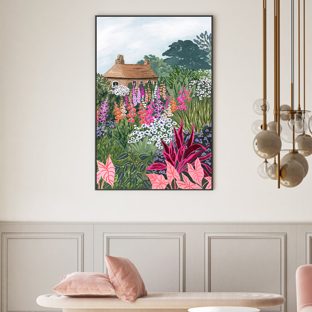 wall-art-print-canvas-poster-framed-Lush Garden-2