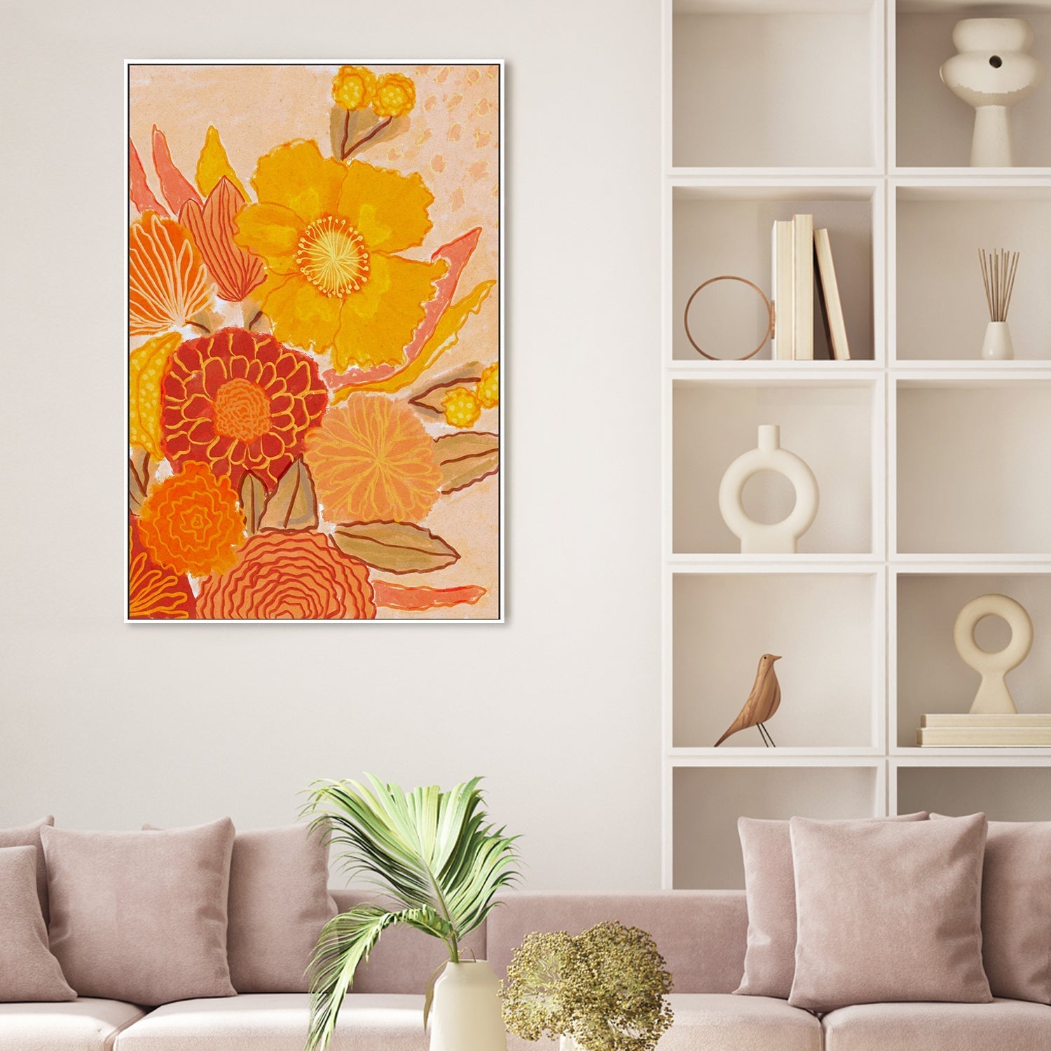 wall-art-print-canvas-poster-framed-Magic Bouquet-2