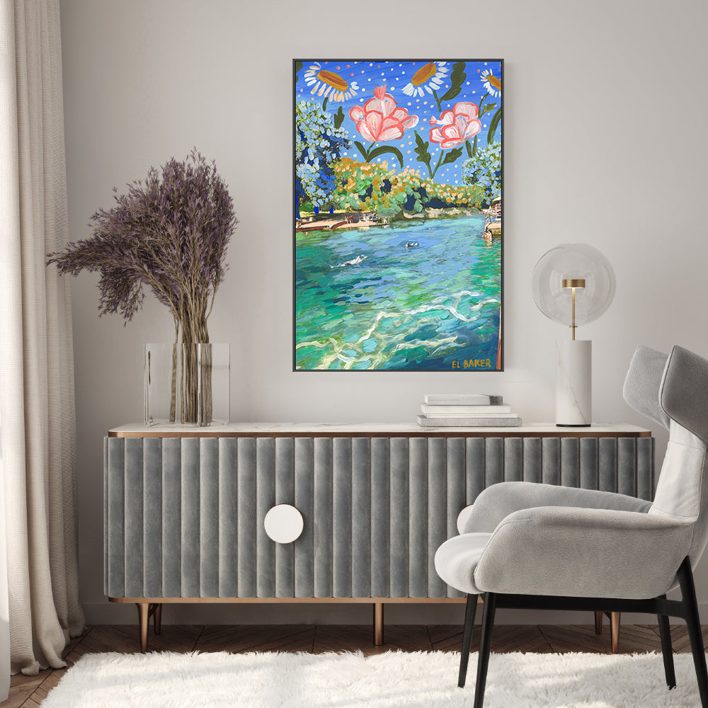 wall-art-print-canvas-poster-framed-Magic Garden , By Eleanor Baker-2