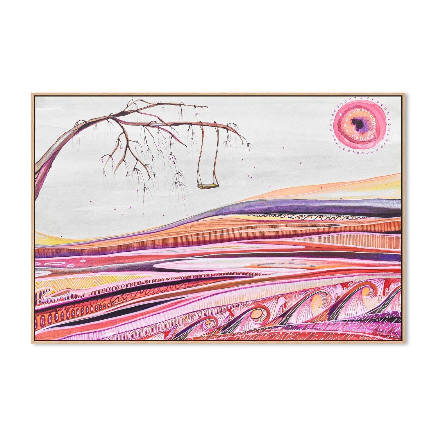 wall-art-print-canvas-poster-framed-Magic Swing , By Sarah Carlton Art-GIOIA-WALL-ART