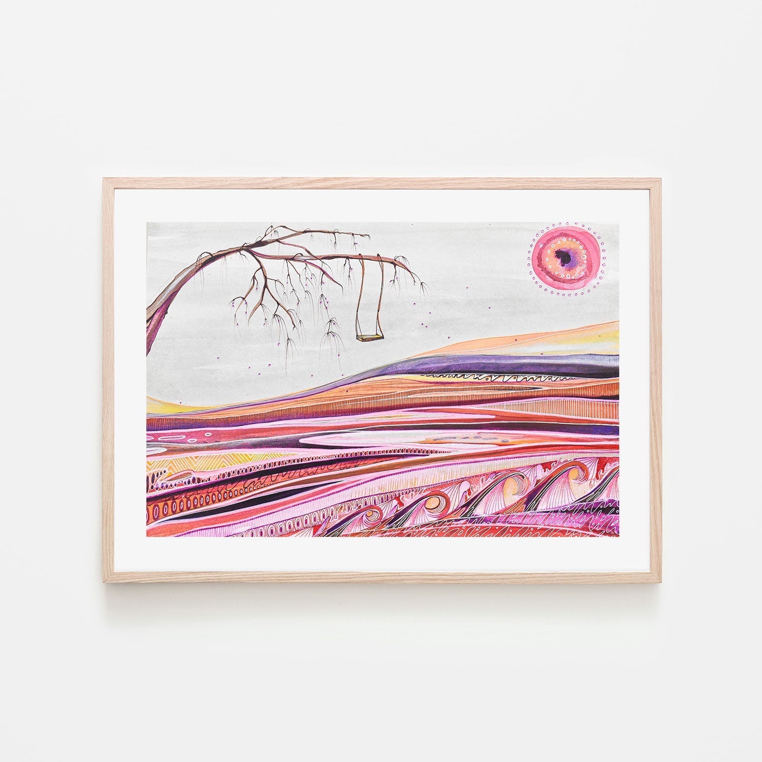 wall-art-print-canvas-poster-framed-Magic Swing , By Sarah Carlton Art-GIOIA-WALL-ART