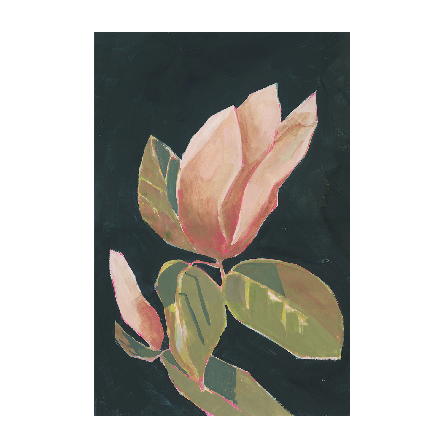 wall-art-print-canvas-poster-framed-Magnolia , By Lucrecia Caporale-1