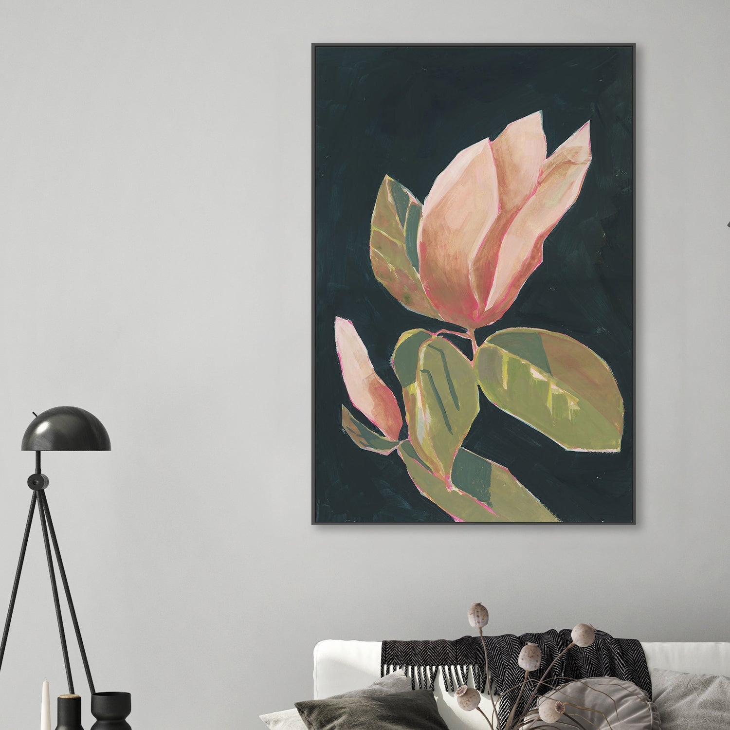 wall-art-print-canvas-poster-framed-Magnolia , By Lucrecia Caporale-2