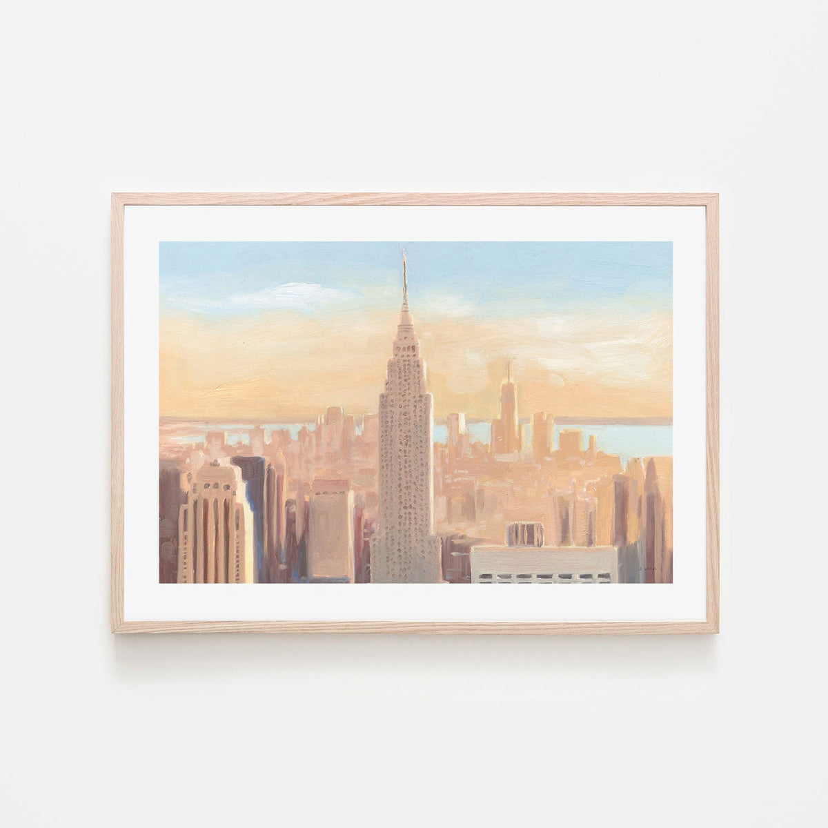 wall-art-print-canvas-poster-framed-Manhattan Dawn-by-James Wiens-Gioia Wall Art
