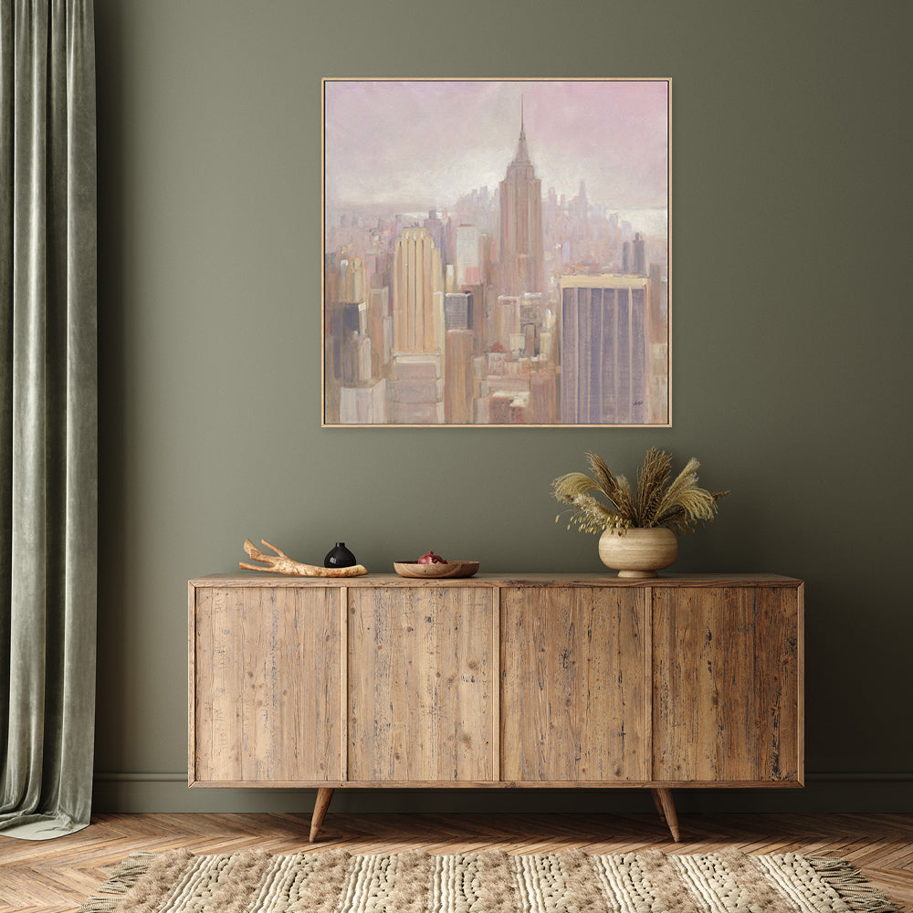 wall-art-print-canvas-poster-framed-Manhattan in the Mist-by-Julia Purinton-Gioia Wall Art