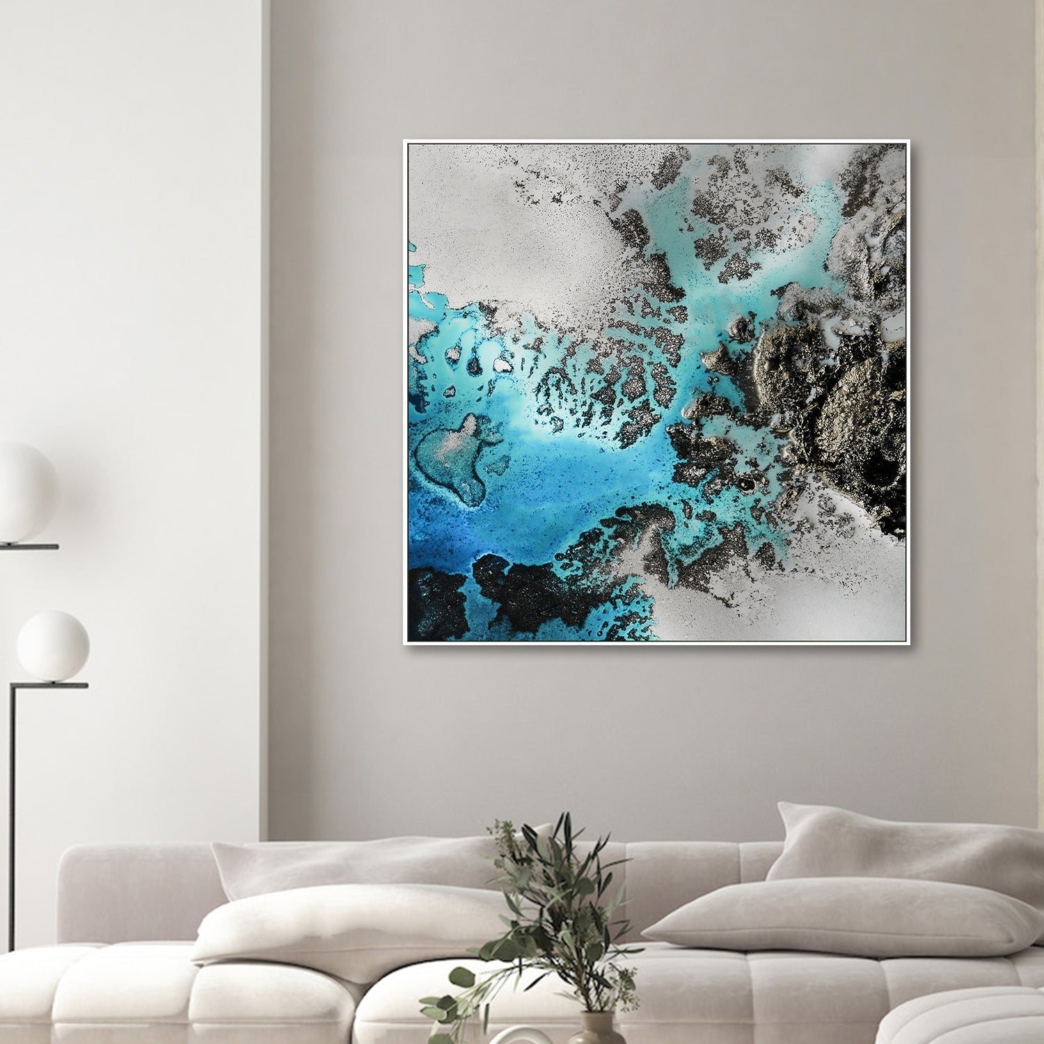 wall-art-print-canvas-poster-framed-Maritime Majesty Square, Style B , By Petra Meikle-2