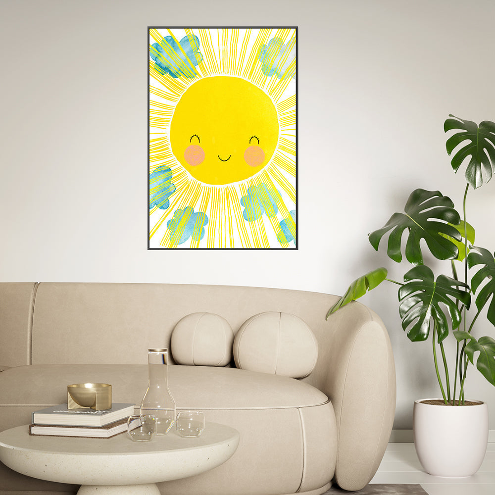 wall-art-print-canvas-poster-framed-Matahari , By Treechild-GIOIA-WALL-ART