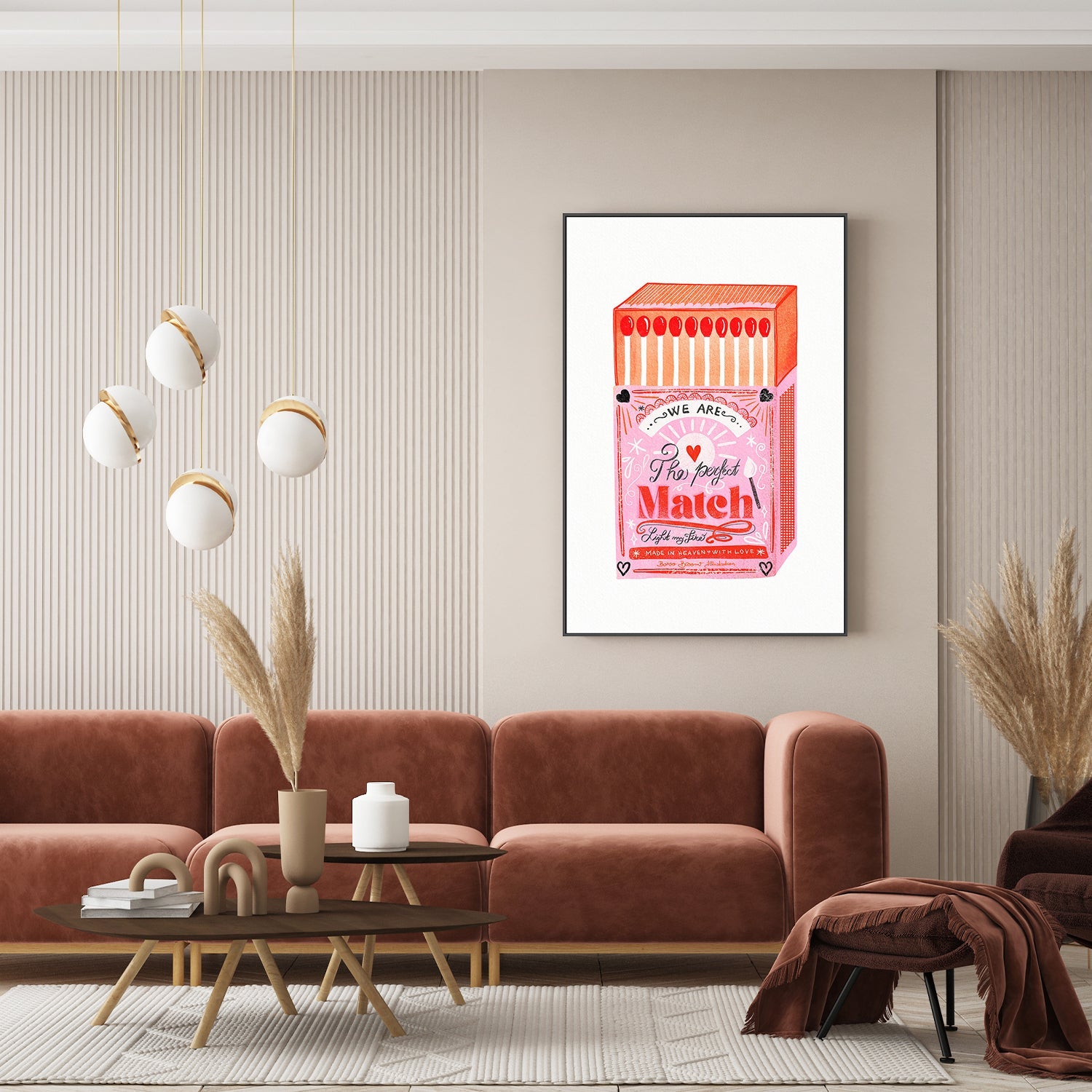 wall-art-print-canvas-poster-framed-Match Box - The Perfect Match, Style A-8