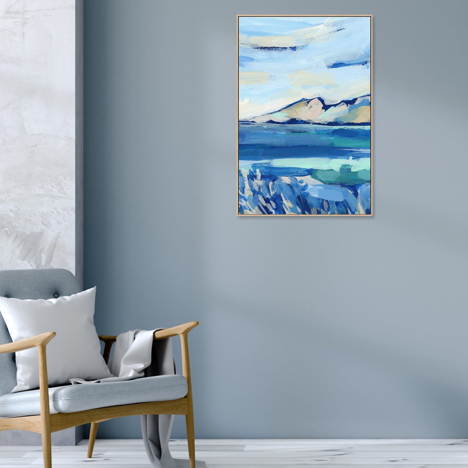 wall-art-print-canvas-poster-framed-Mediterranean Coastal , Style B, By Jetty Home , By Jetty Home-2