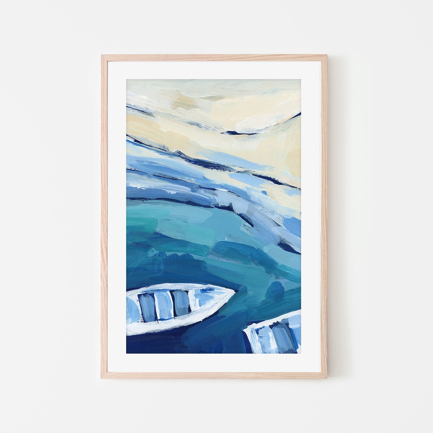 wall-art-print-canvas-poster-framed-Mediterranean Sailboat , Style C, By Jetty Home , By Jetty Home-6