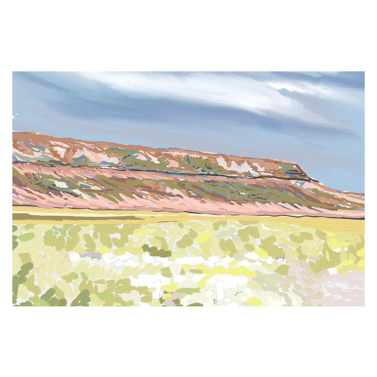 wall-art-print-canvas-poster-framed-Memories In Bloom, Vanrynsdorp, South Africa, 2024 , By Jenna Alheit-1