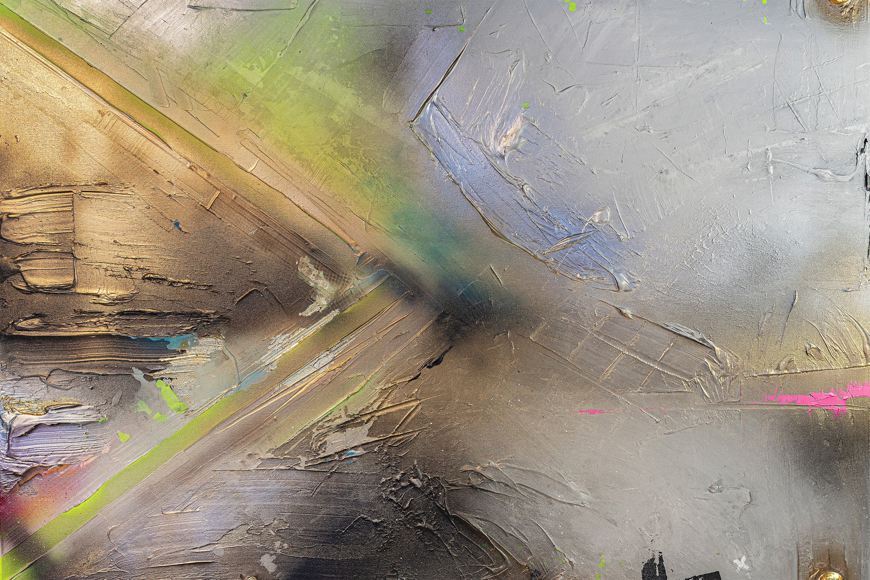 wall-art-print-canvas-poster-framed-Metal Glow-1