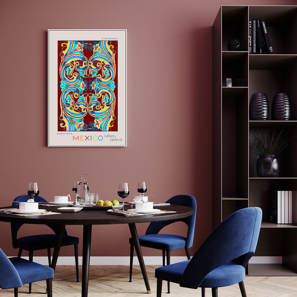 wall-art-print-canvas-poster-framed-Mexican Exhibition-GIOIA-WALL-ART