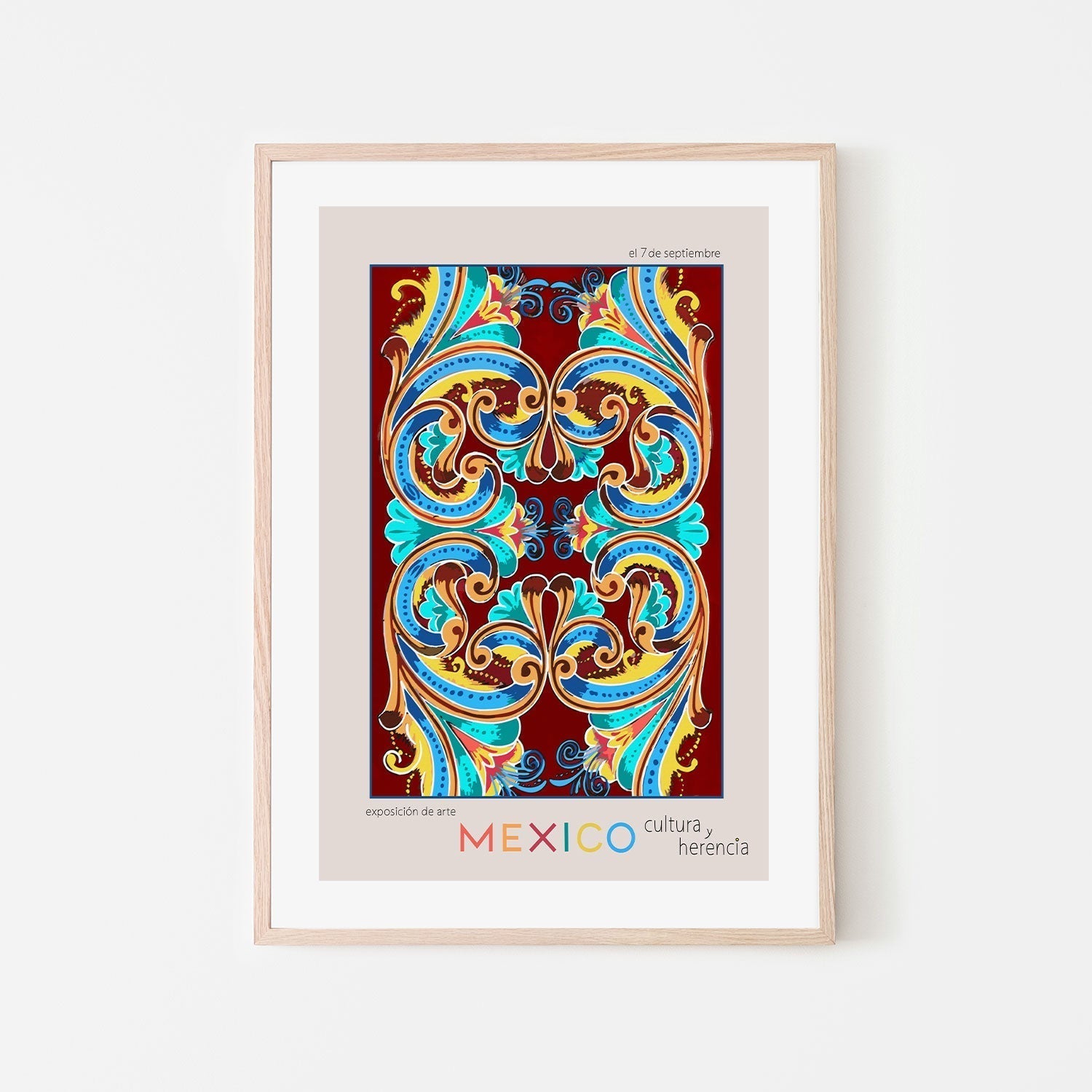 wall-art-print-canvas-poster-framed-Mexican Exhibition-GIOIA-WALL-ART