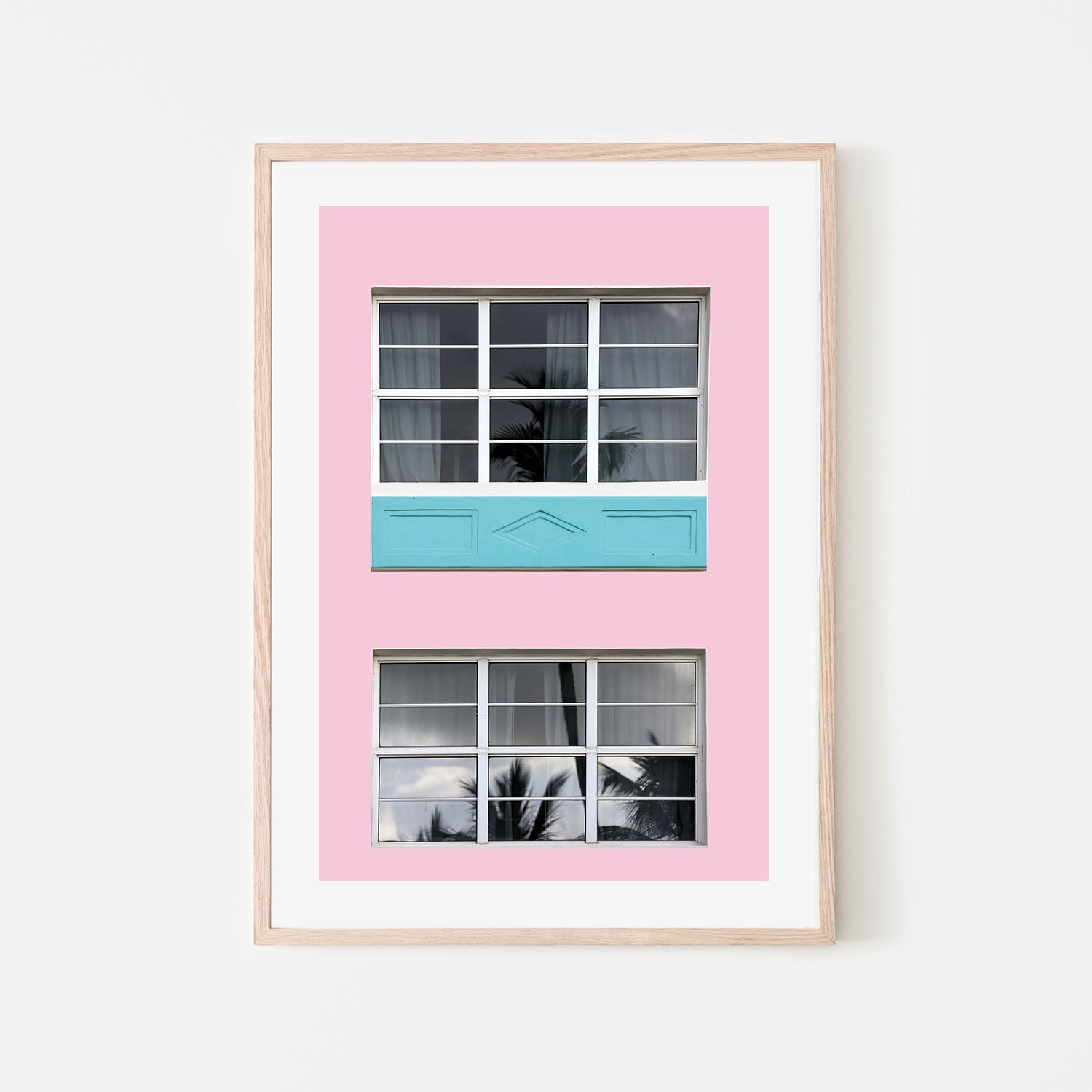 wall-art-print-canvas-poster-framed-Miami Reflections , By Peter Dulis-6