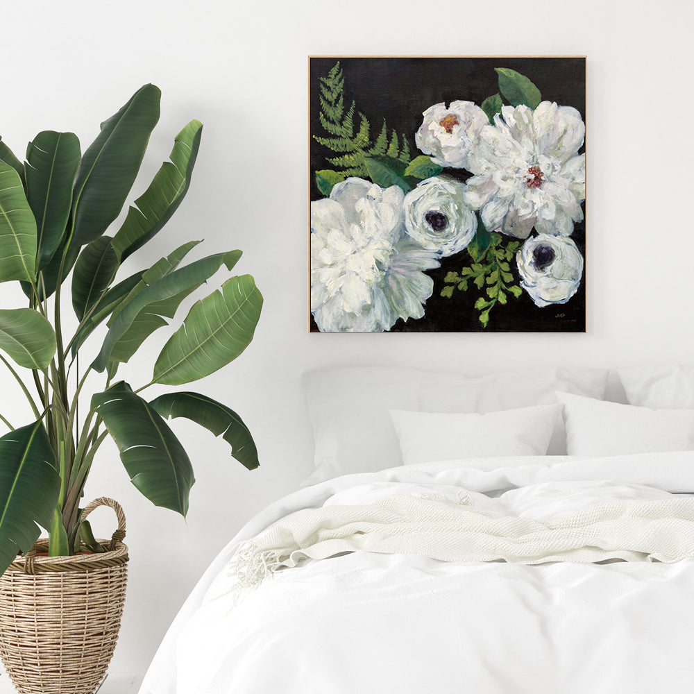 wall-art-print-canvas-poster-framed-Midnight Bouquet, Style A , By Julia Contacessi-GIOIA-WALL-ART