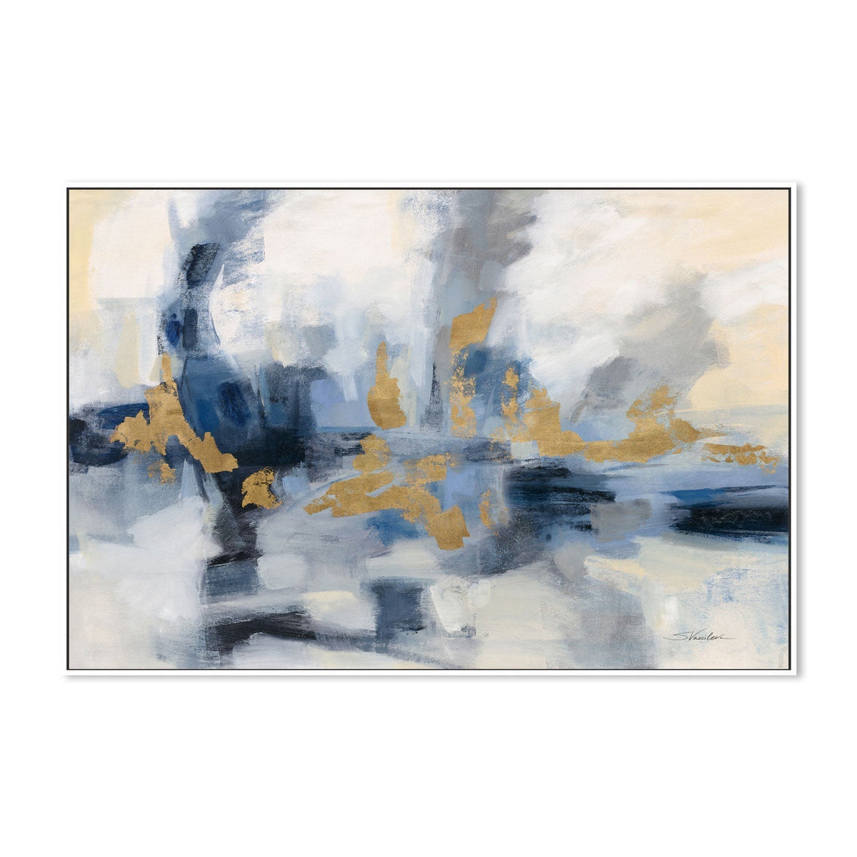 wall-art-print-canvas-poster-framed-Midnight Embrace , By Silvia Vassileva-GIOIA-WALL-ART