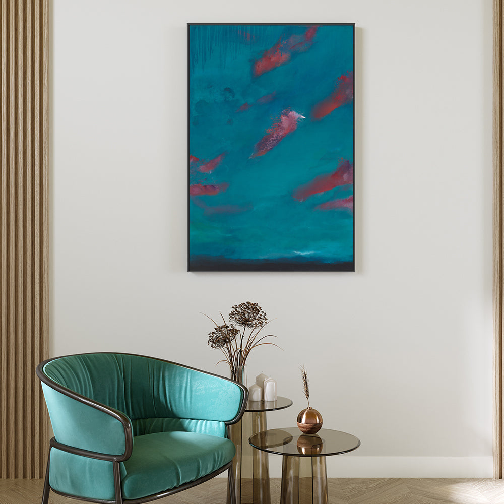 wall-art-print-canvas-poster-framed-Midnight Oasis , By Belinda Stone-GIOIA-WALL-ART