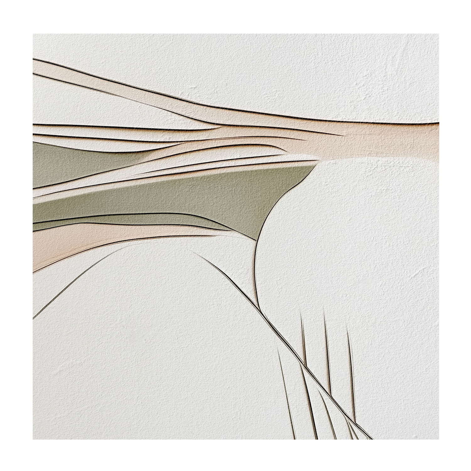 wall-art-print-canvas-poster-framed-Minimal Lines, Style C , By Alma-1