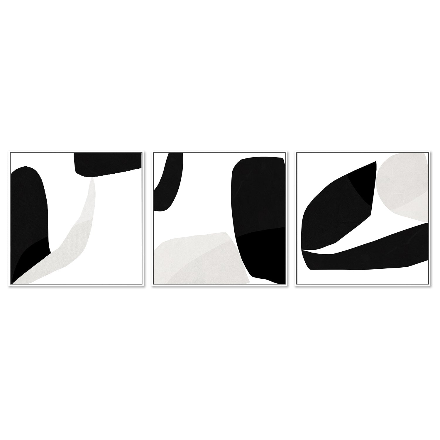 wall-art-print-canvas-poster-framed-Minimal, Set Of 3-5