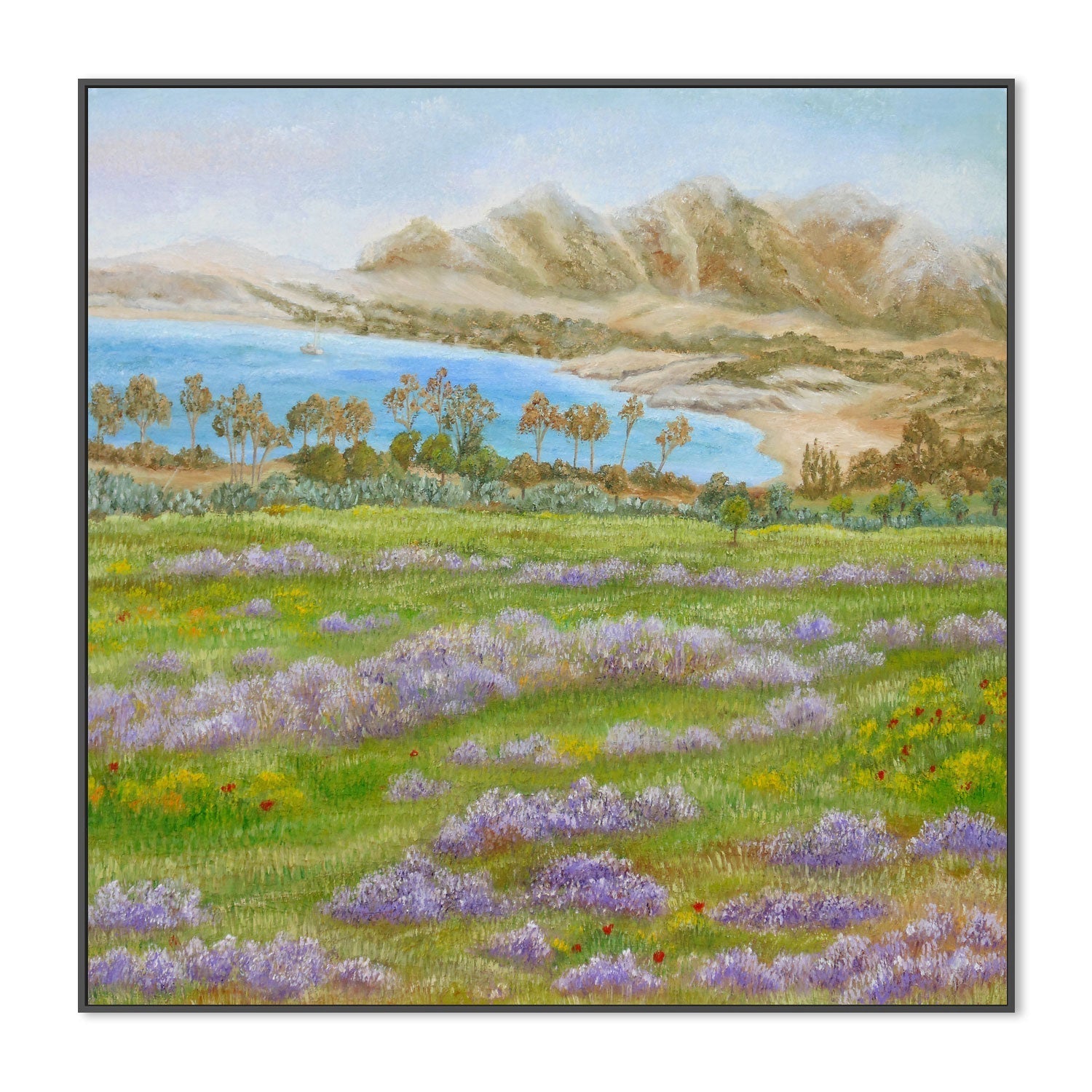wall-art-print-canvas-poster-framed-Misty Beach , By Angeles M. Pomata-3
