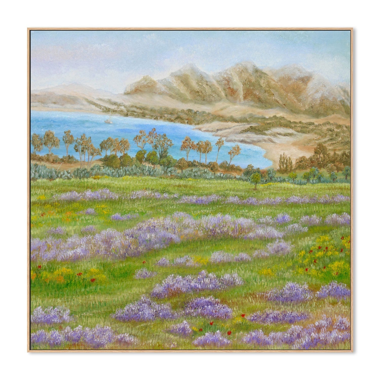 wall-art-print-canvas-poster-framed-Misty Beach , By Angeles M. Pomata-4