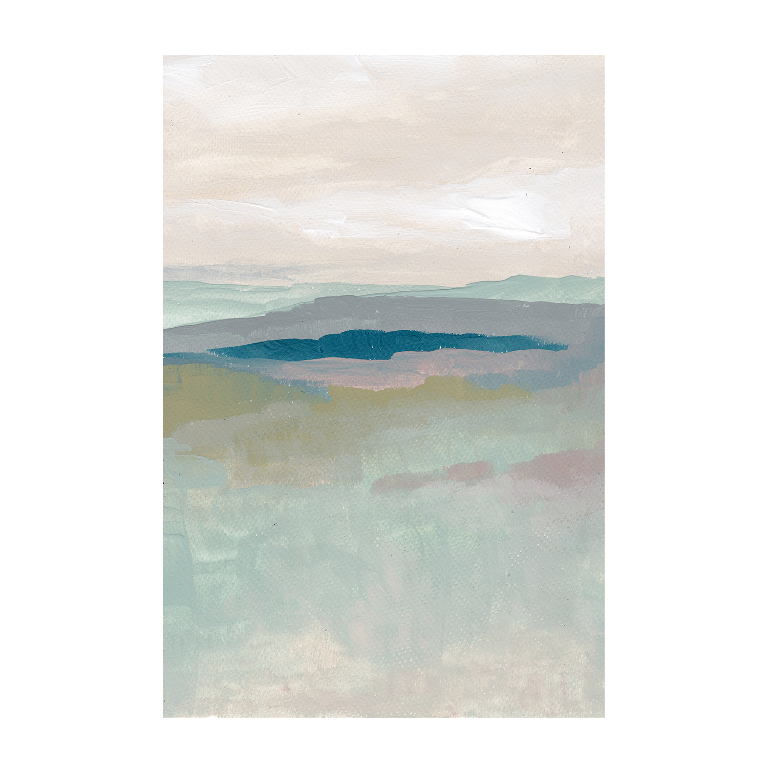 wall-art-print-canvas-poster-framed-Misty , By Nikita Jariwala-1