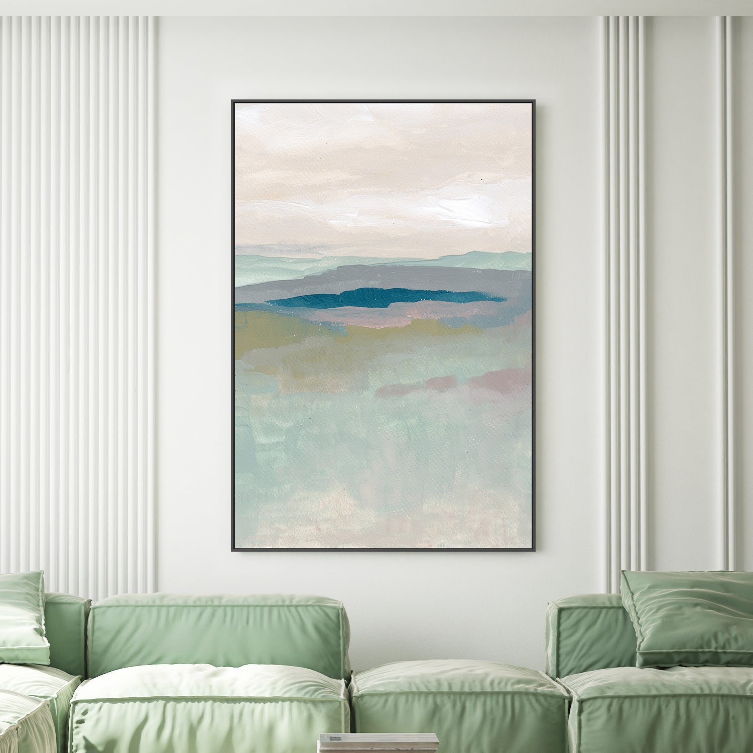 wall-art-print-canvas-poster-framed-Misty , By Nikita Jariwala-2