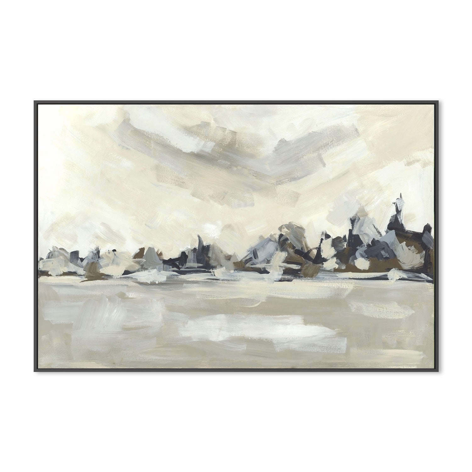 wall-art-print-canvas-poster-framed-Misty Morning, Style B-by-Emily Wood-Gioia Wall Art