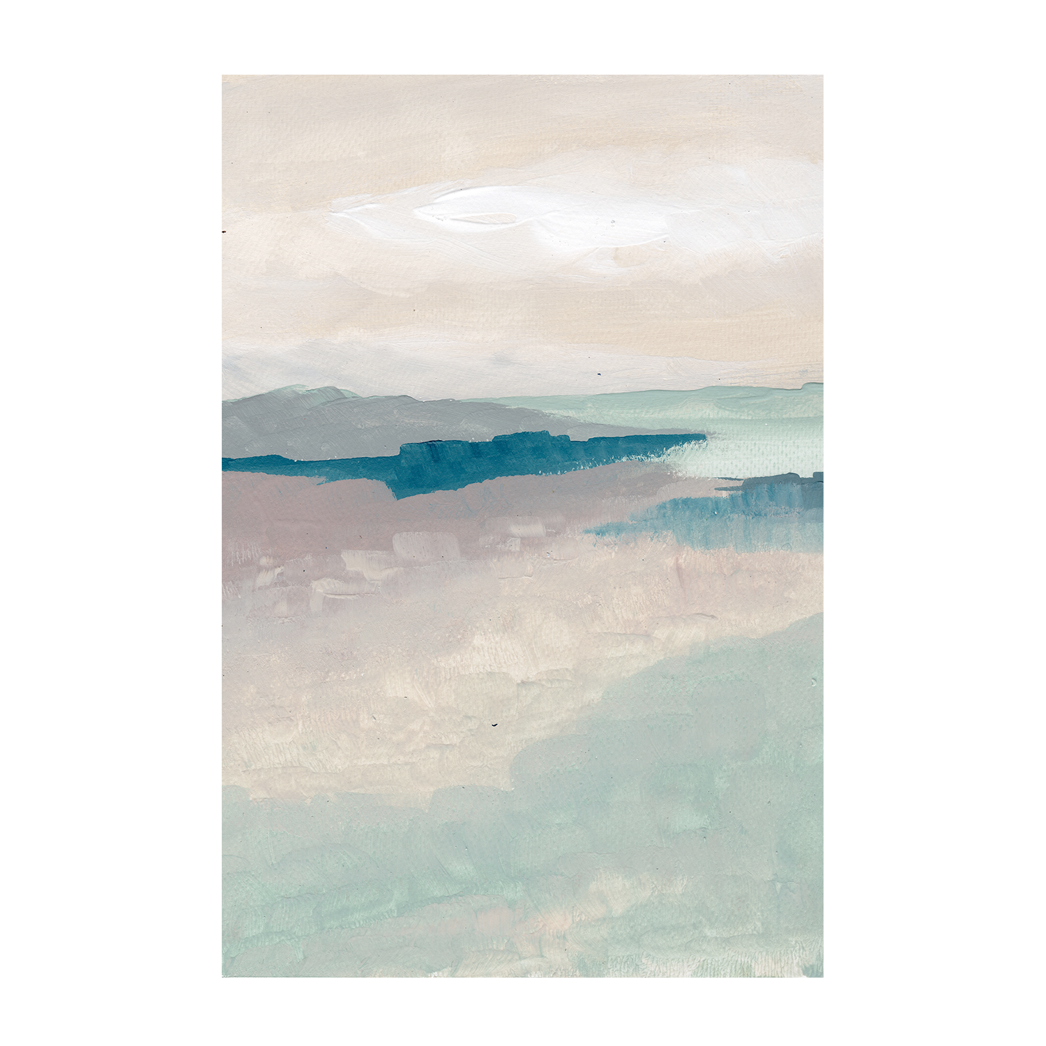wall-art-print-canvas-poster-framed-Misty, Style B , By Nikita Jariwala-1