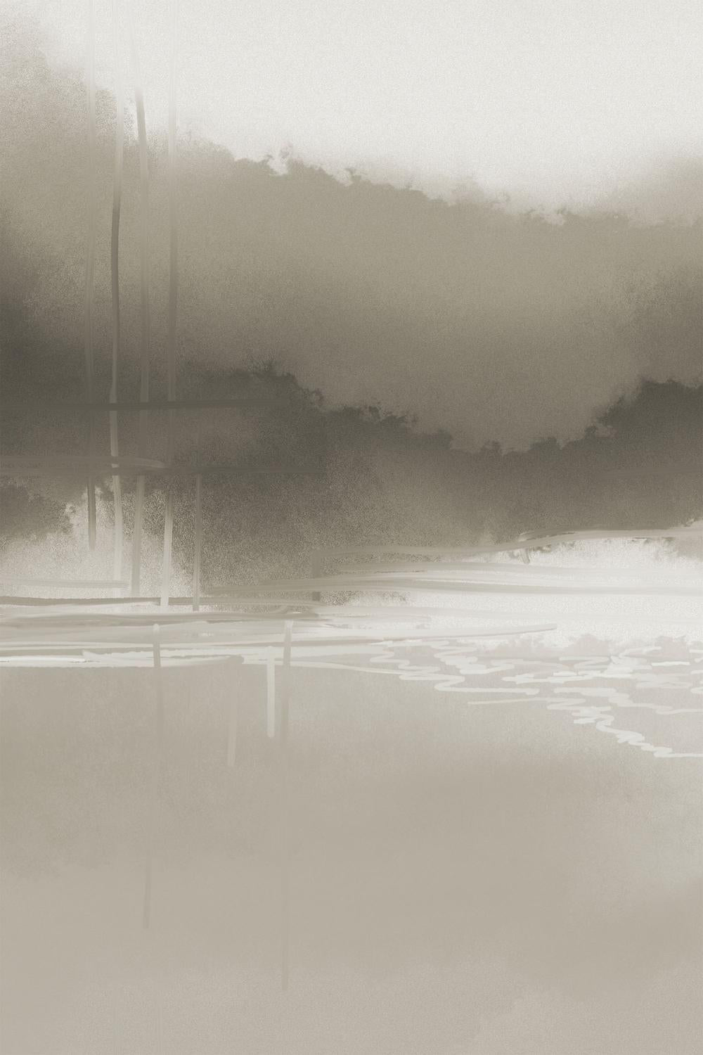 wall-art-print-canvas-poster-framed-Misty Water Reflections-1