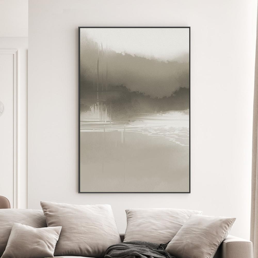 wall-art-print-canvas-poster-framed-Misty Water Reflections-2