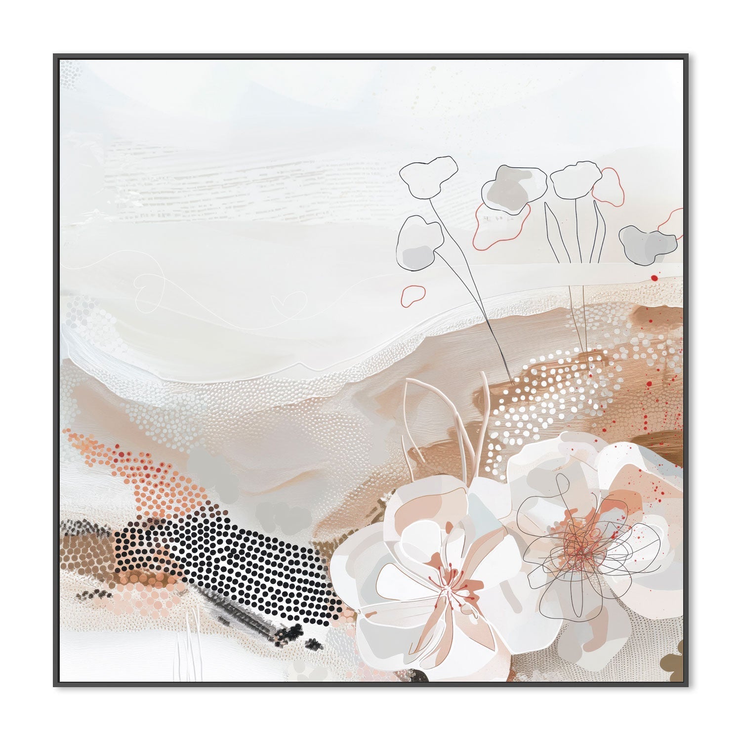 wall-art-print-canvas-poster-framed-Miyuki Blossom, Complement By Bella Eve, Style B , By Bella Eve-3
