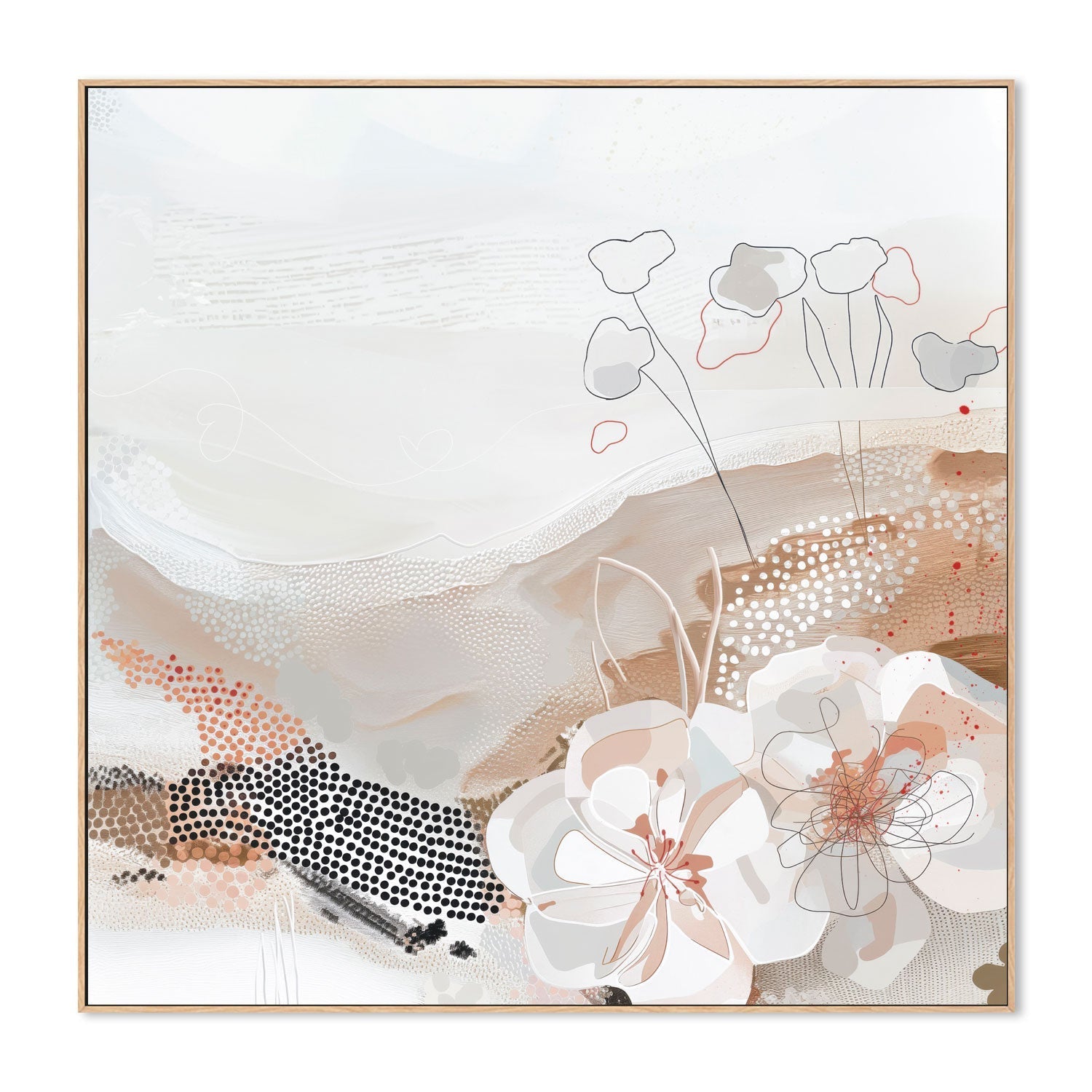 wall-art-print-canvas-poster-framed-Miyuki Blossom, Complement By Bella Eve, Style B , By Bella Eve-4