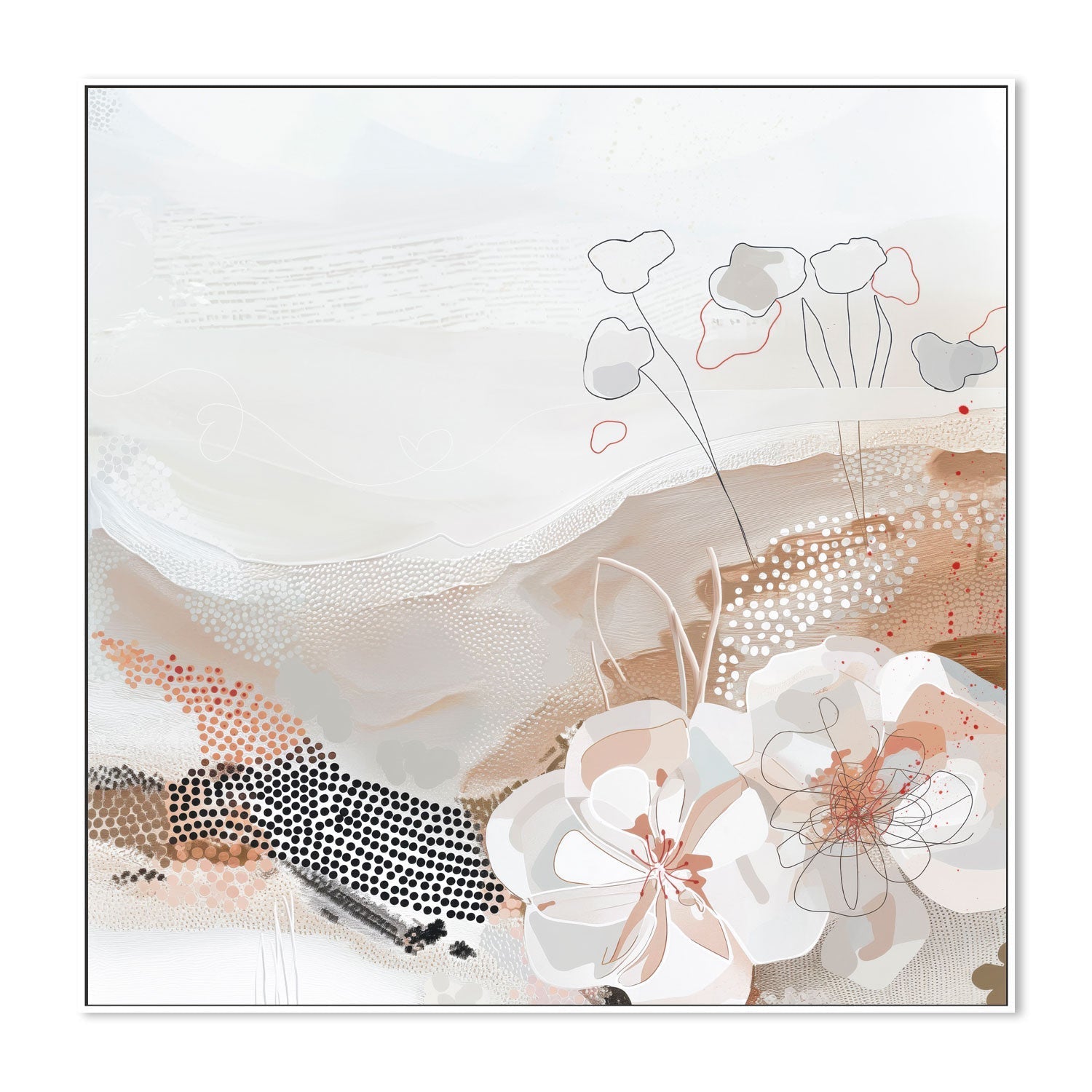 wall-art-print-canvas-poster-framed-Miyuki Blossom, Complement By Bella Eve, Style B , By Bella Eve-5