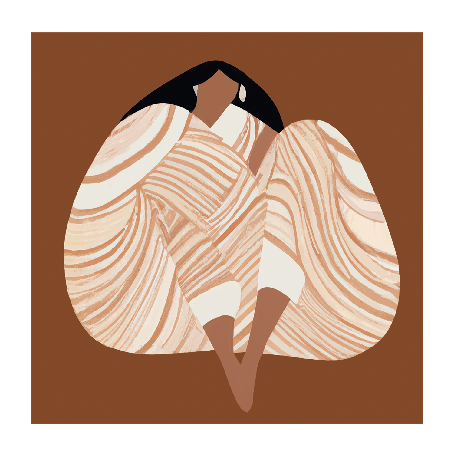 wall-art-print-canvas-poster-framed-Mocha Cloud , By Stacey Williams-1