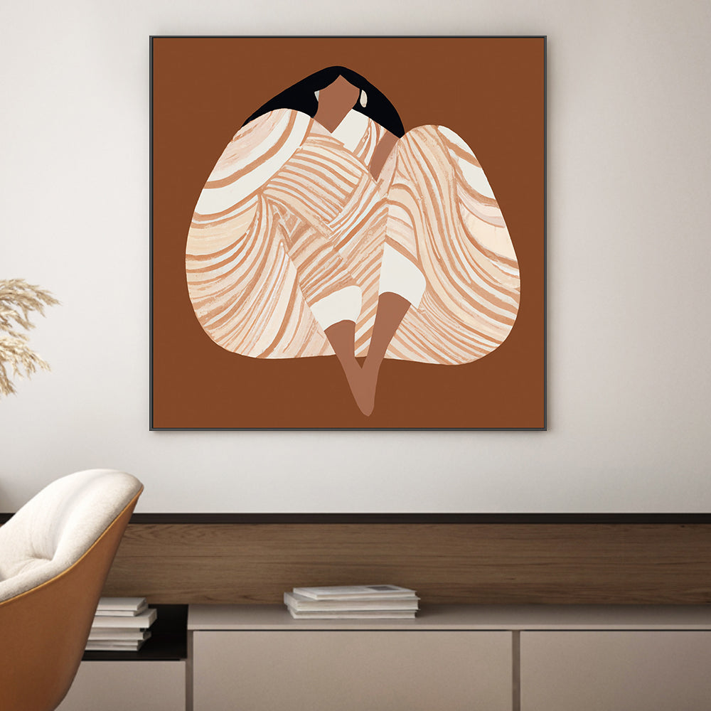 wall-art-print-canvas-poster-framed-Mocha Cloud , By Stacey Williams-2