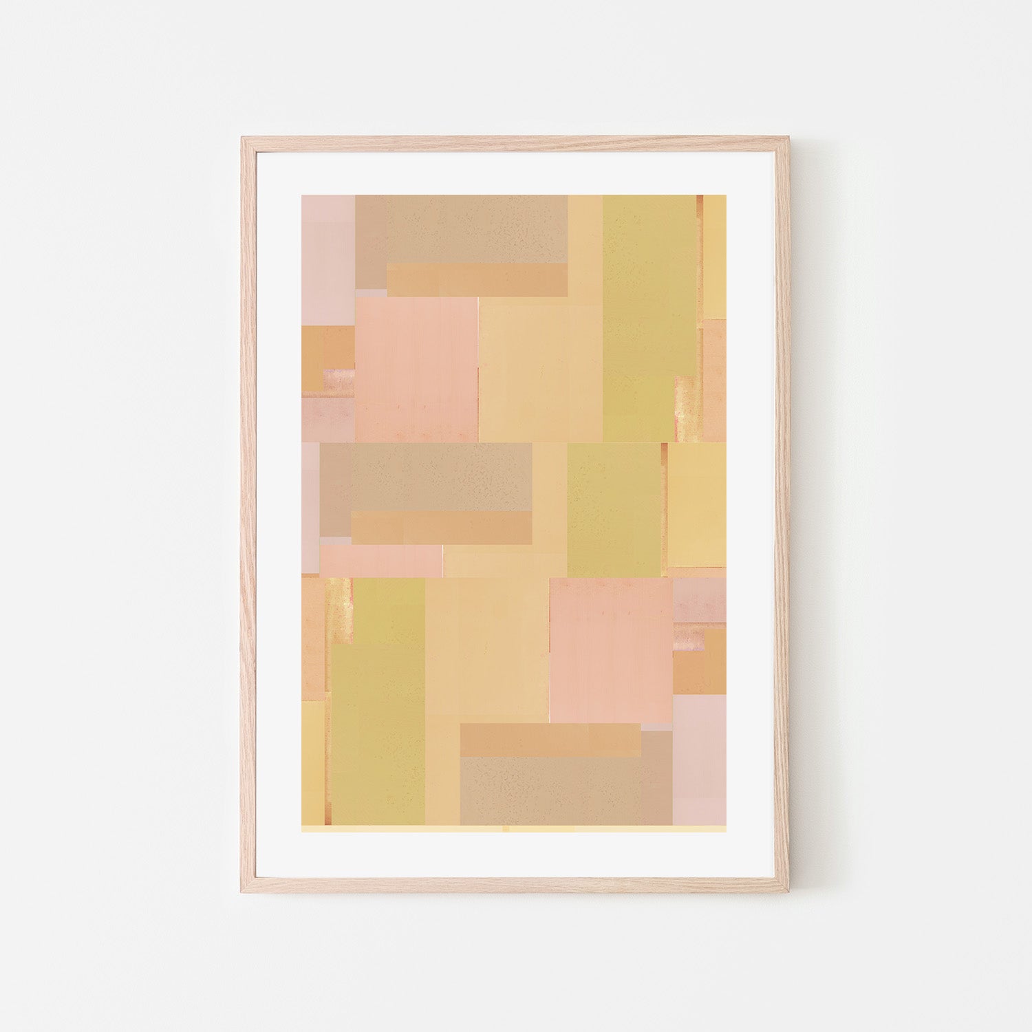 wall-art-print-canvas-poster-framed-Mocha Earthen Echoes, Style C-6