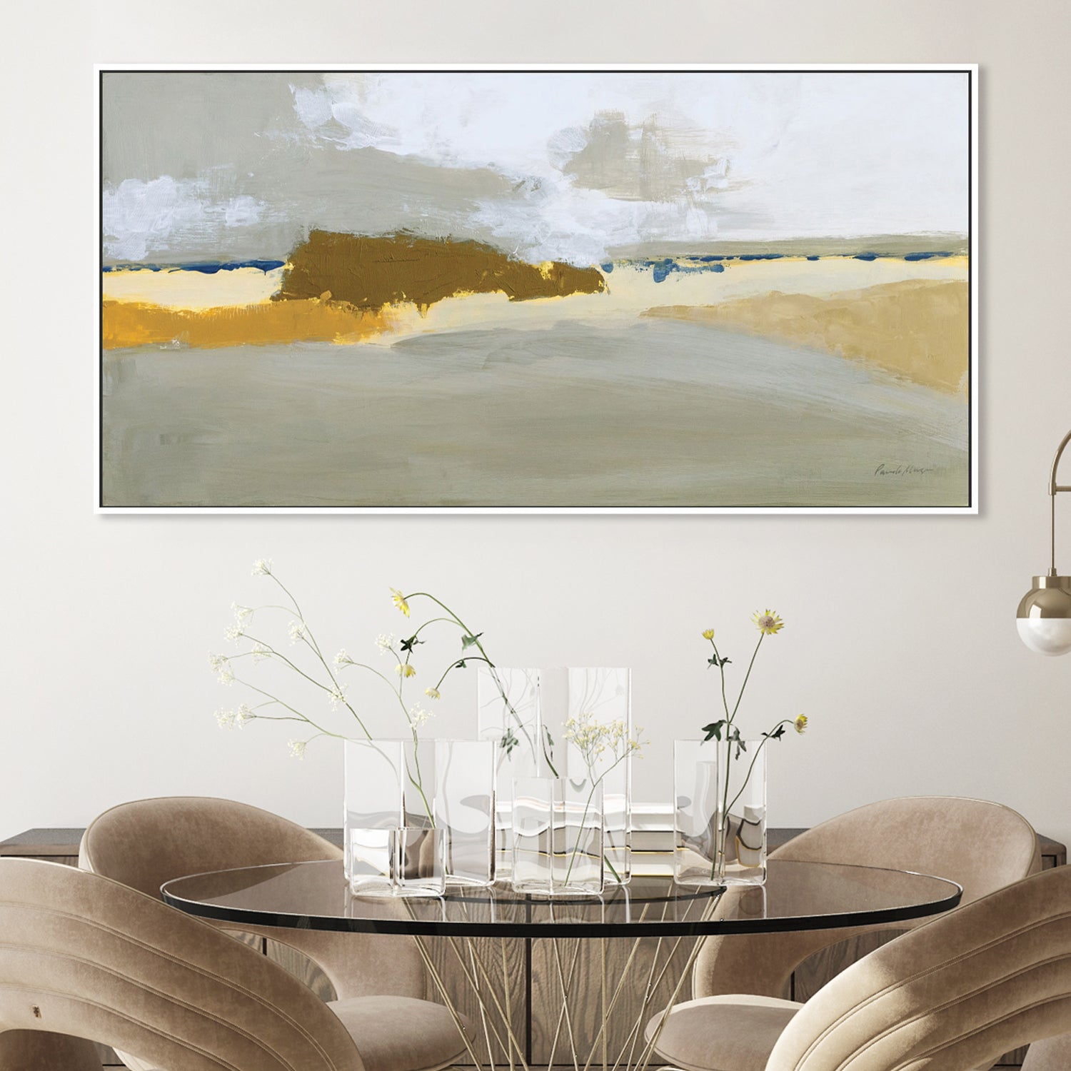 wall-art-print-canvas-poster-framed-Modern Gold-by-Pamela Munger-Gioia Wall Art