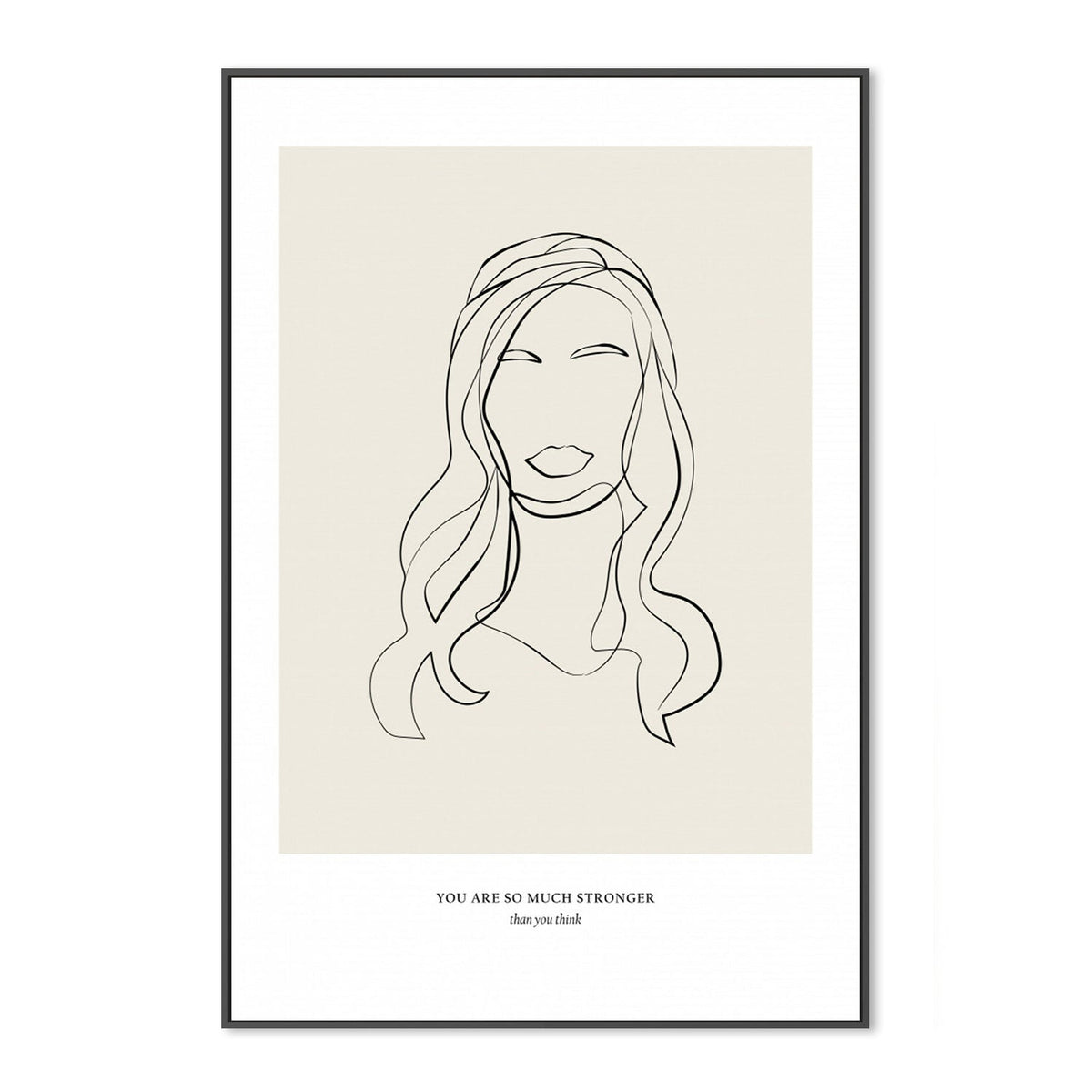 wall-art-print-canvas-poster-framed-Modern Line Art, by Anastasiya-by-Plus X Studio-Gioia Wall Art