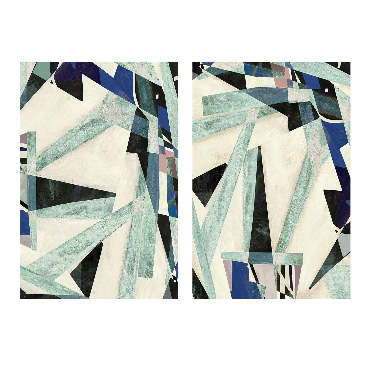 wall-art-print-canvas-poster-framed-Modern Muse, Style A & B, Set Of 2-1