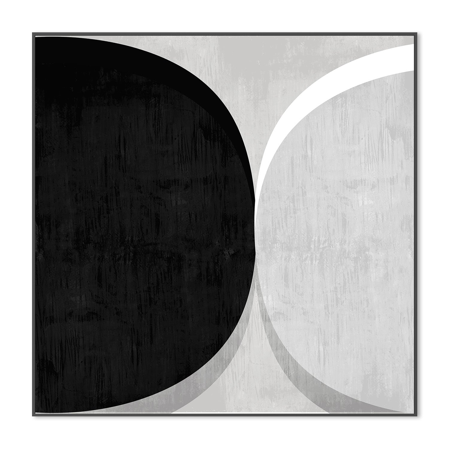 wall-art-print-canvas-poster-framed-Modern Texture Circular, Style A-3