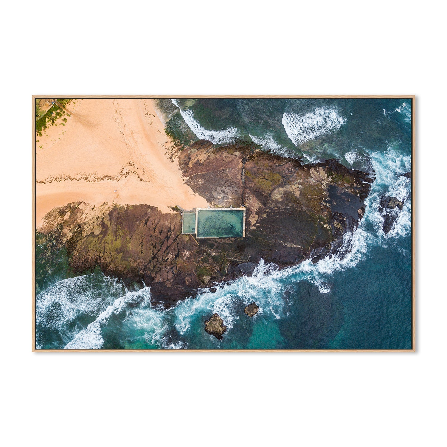 wall-art-print-canvas-poster-framed-Monavale Pool-4