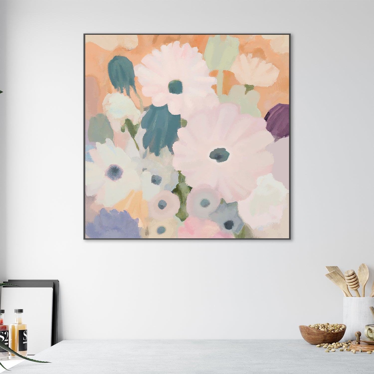 wall-art-print-canvas-poster-framed-Montecarlo Garden , By Stacey Williams-7