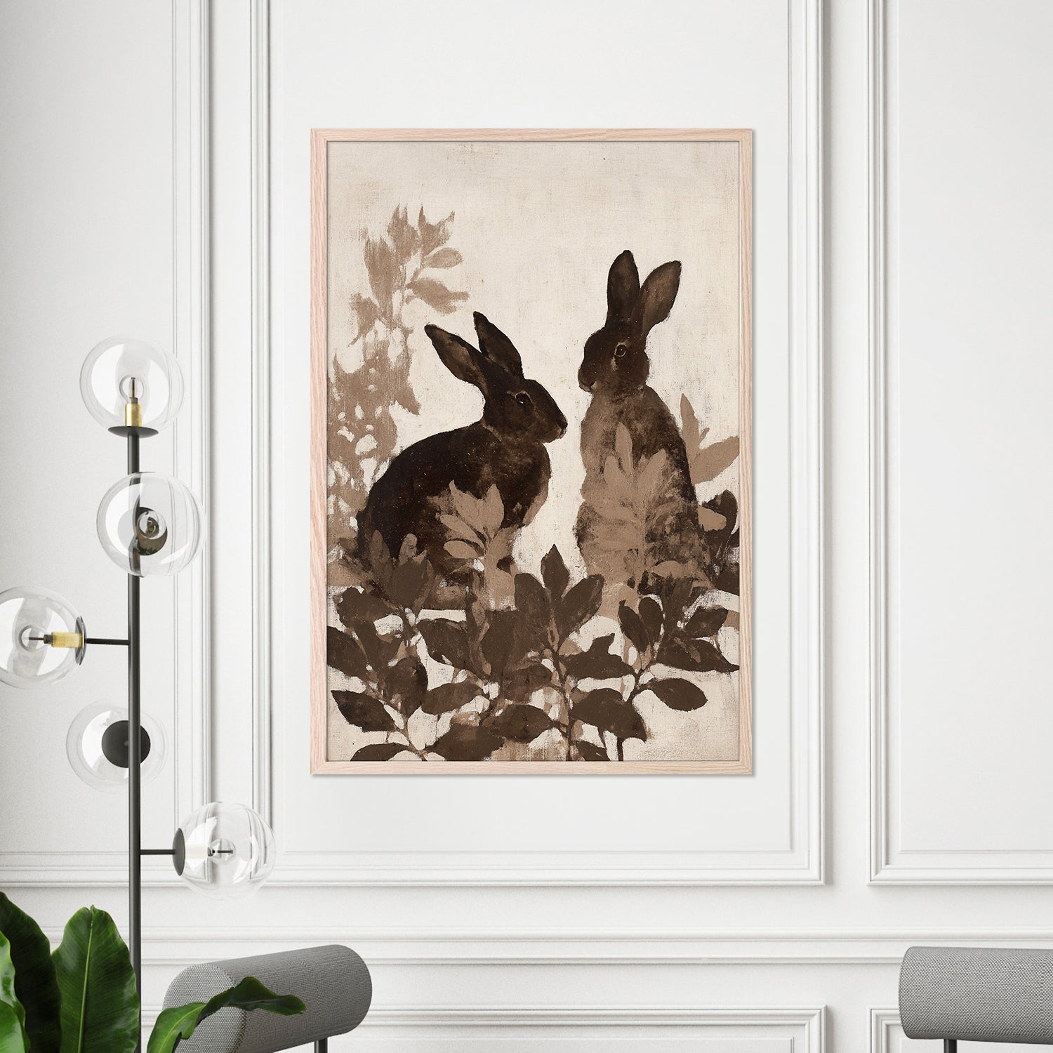wall-art-print-canvas-poster-framed-moody bunnies-7