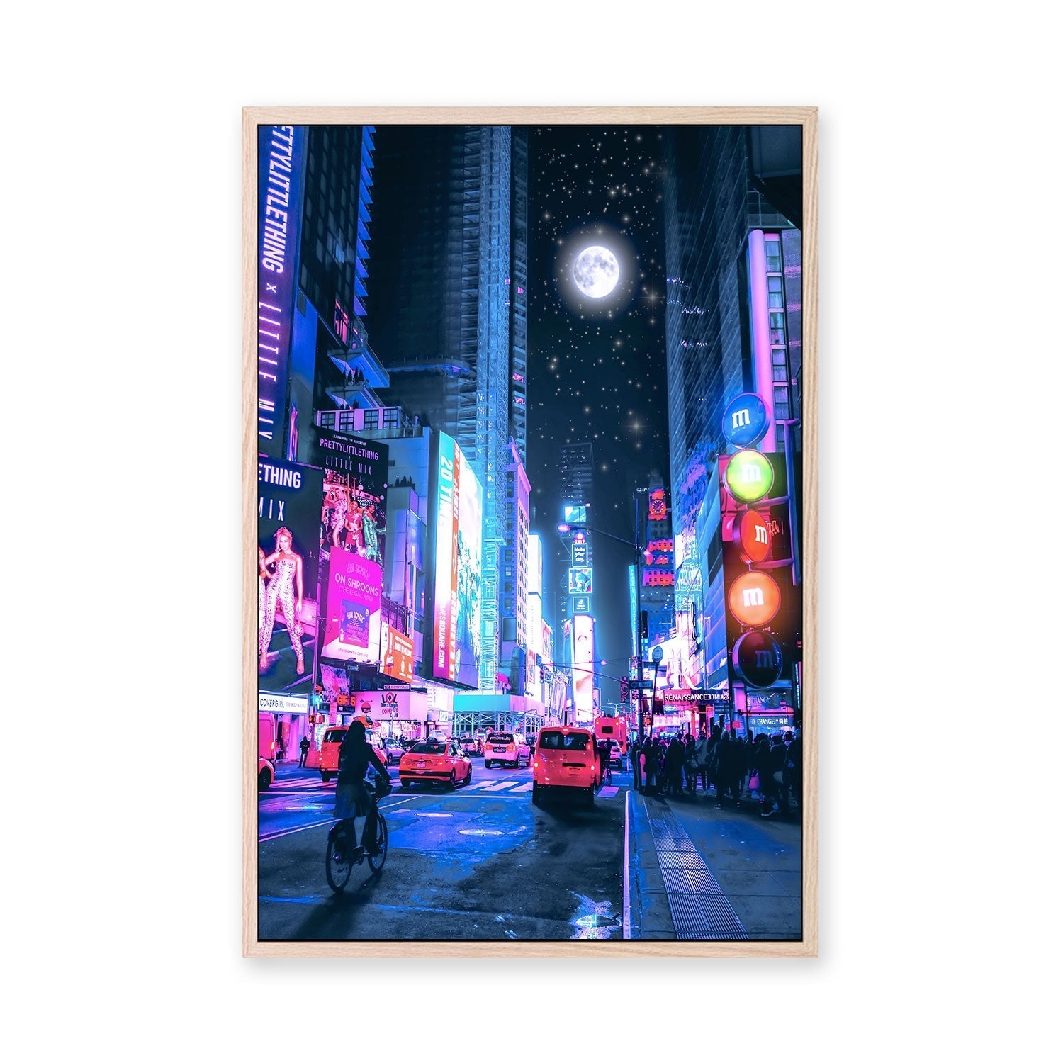 wall-art-print-canvas-poster-framed-Moon City, By Petra Takkar-GIOIA-WALL-ART