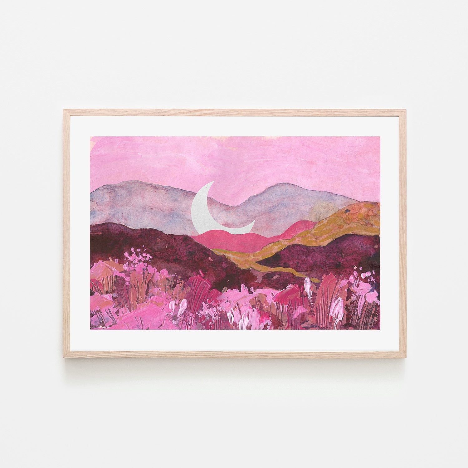 wall-art-print-canvas-poster-framed-Moon Cradle Among the Hills-6