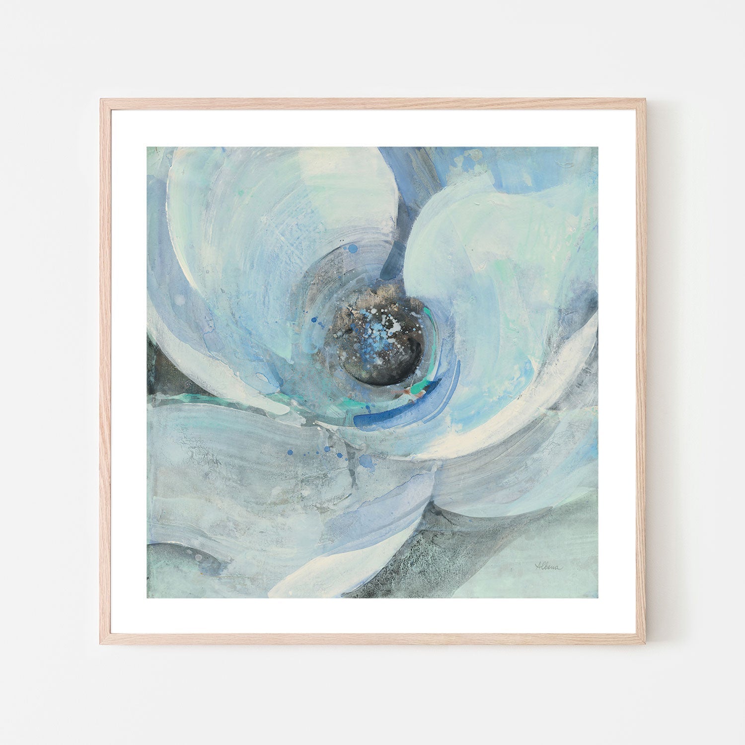 wall-art-print-canvas-poster-framed-Moonlight Magnolia, Style A , By Albena Hristova-GIOIA-WALL-ART